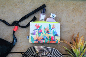 Birds of paradise pouch