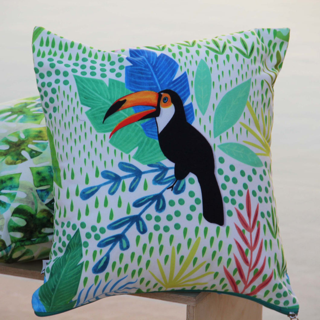 Toucan cushion