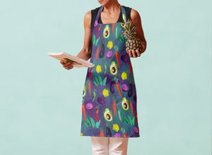 Vegetables kitchen apron